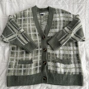 American Eagle Textured Knit Cardigan Size XXL